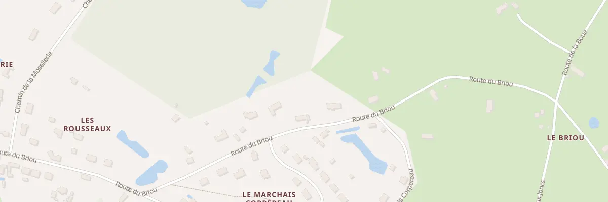 Plan du 83 Rte du Briou à Bouzy-la-Forêt