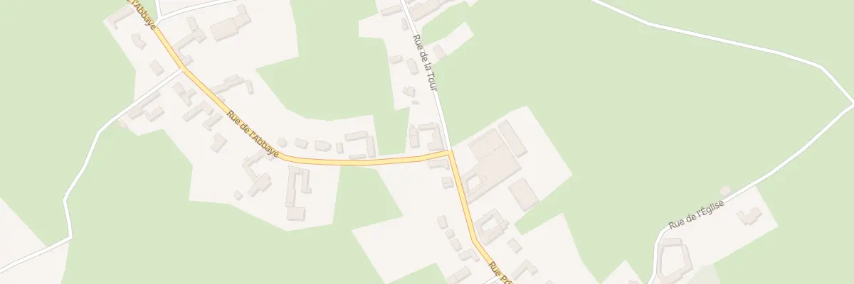 Plan du 1 Rue de la Tour à Ivergny