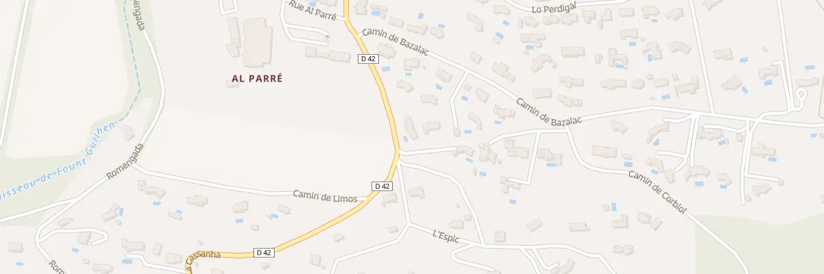 Plan du 8 Rue la Cassanha à Palaja