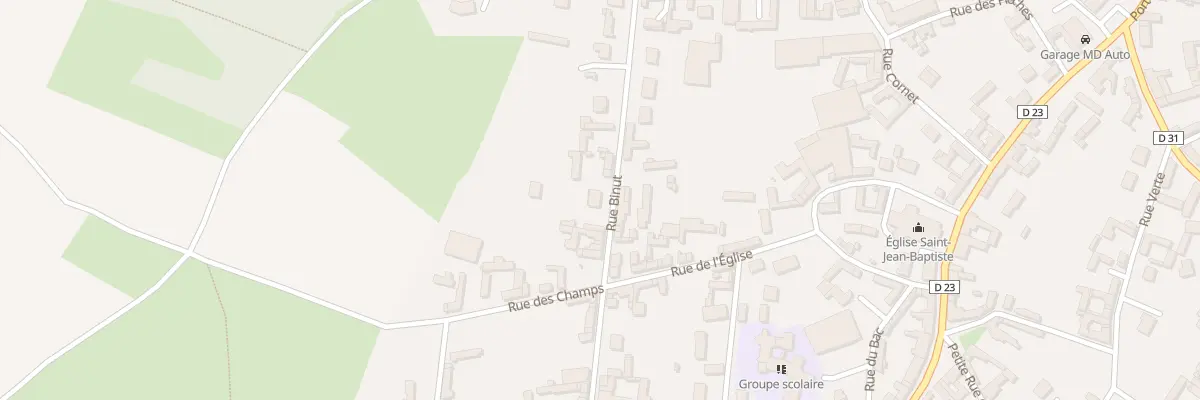 Plan du 5 Rue Binut à Beauquesne