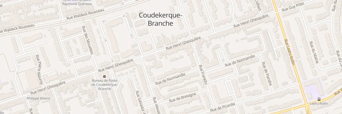 Plan du 152 Rue Henri Ghesquière à Coudekerque-Branche