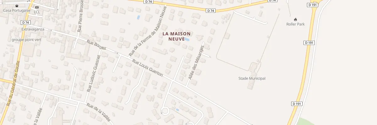 Plan du 8 Rue des Fauvettes à Ballancourt-sur-Essonne