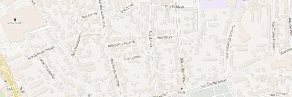 Plan du 27 Rue du Fort à Vitry-sur-Seine