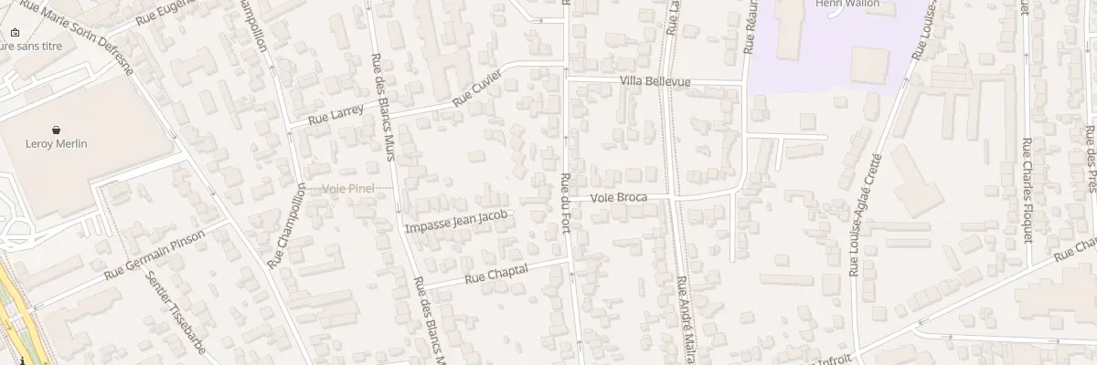 Plan du 35 Rue du Fort à Vitry-sur-Seine