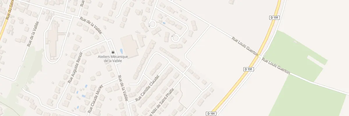 Plan du 65 Rue Camille Claudel à Ballancourt-sur-Essonne