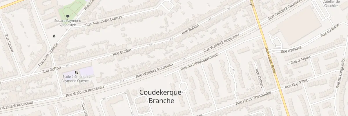 Plan du 98 Rue Waldeck Rousseau à Coudekerque-Branche