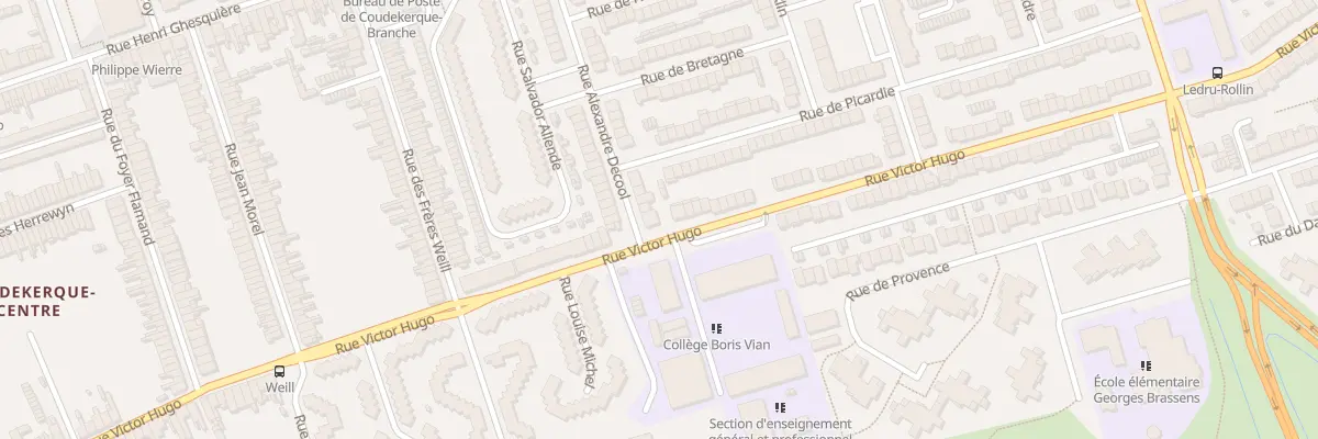 Plan du 39 Rue Alexandre Decool à Coudekerque-Branche