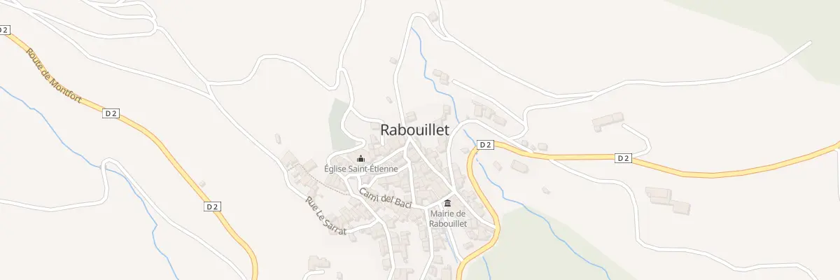 Plan du 10 Rue Las Sitges à Rabouillet