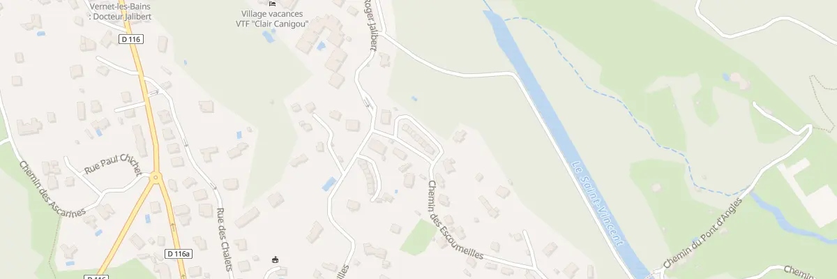 Plan du 22 Che des Escoumeilles à Vernet-les-Bains