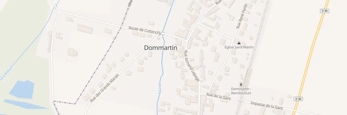 Plan du 26 Rue Armand Lepage à Dommartin