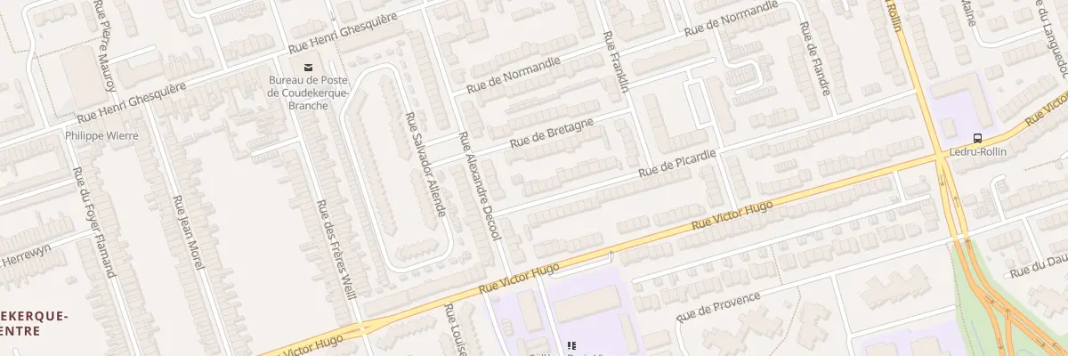 Plan du 5 Rue de Picardie à Coudekerque-Branche
