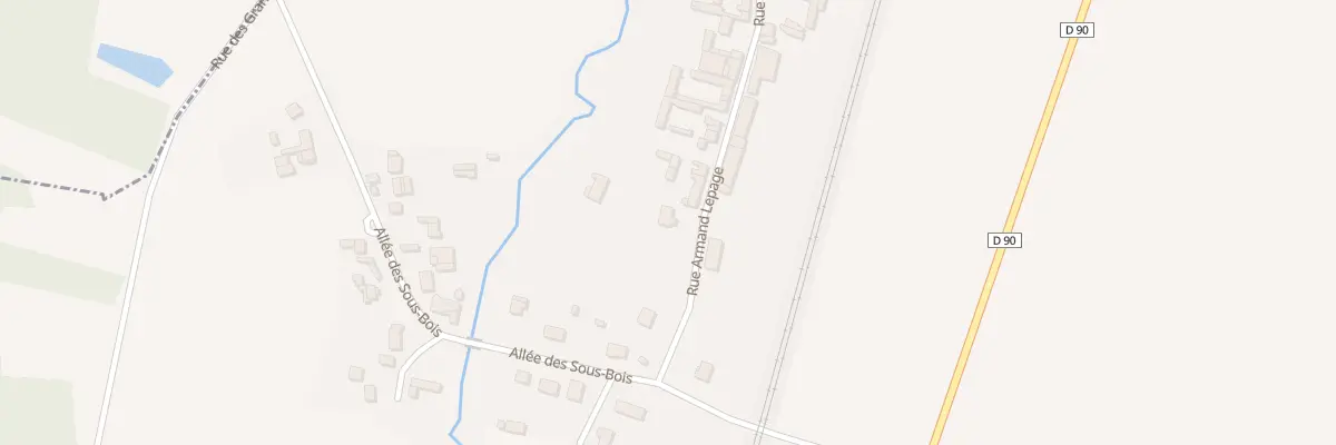 Plan du 68 Rue Armand Lepage à Dommartin