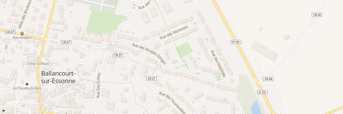 Plan du 13 Rue des Rouges Gorges à Ballancourt-sur-Essonne