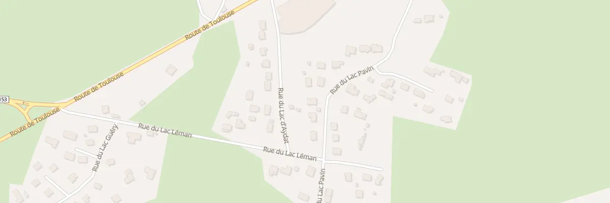 Plan du 25 Rue du Lac Pavin à Ytrac