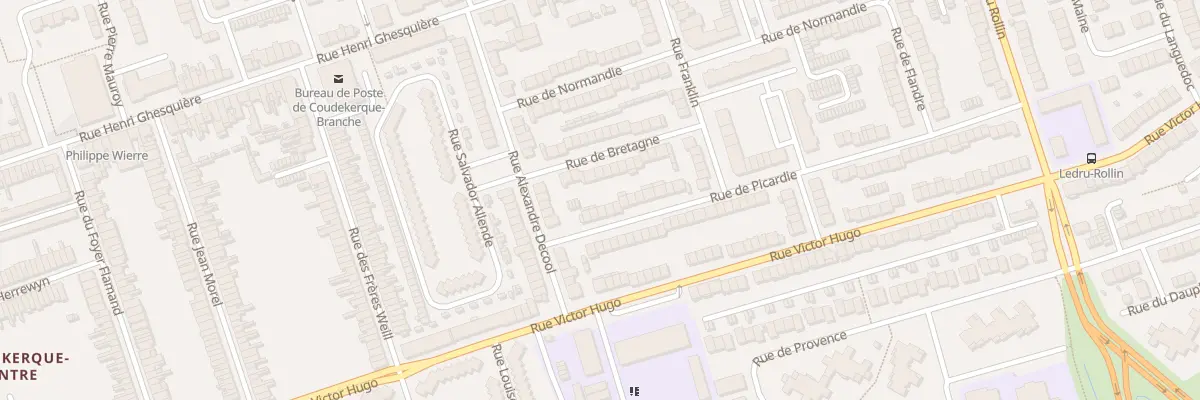 Plan du 7 Rue de Picardie à Coudekerque-Branche