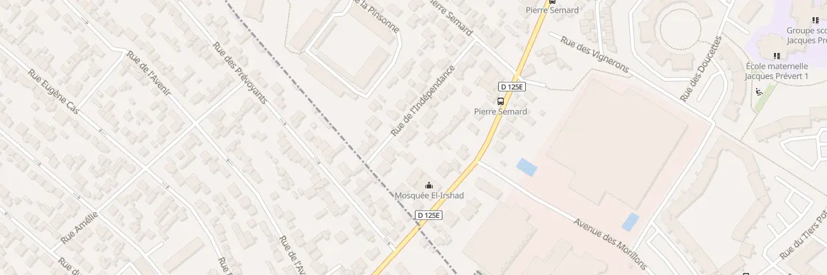 Plan du 23 Rue de l’Independance à Garges-lès-Gonesse