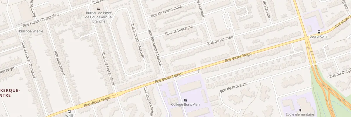 Plan du 4 Rue de Picardie à Coudekerque-Branche