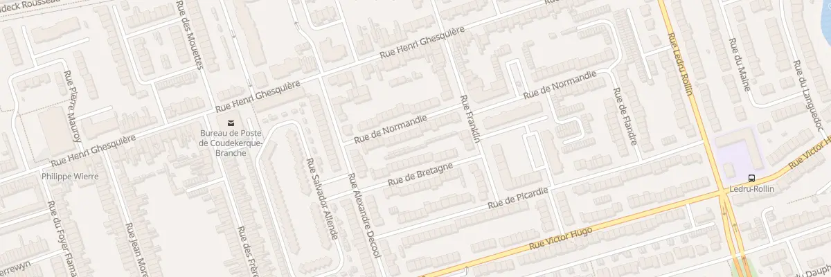 Plan du 18 Rue de Normandie à Coudekerque-Branche