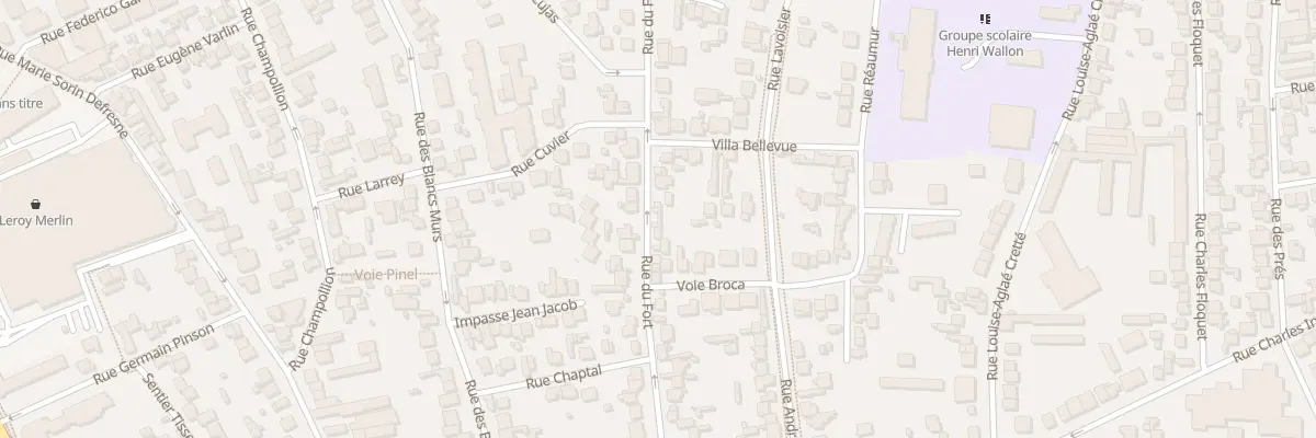 Plan du 40 Rue du Fort à Vitry-sur-Seine