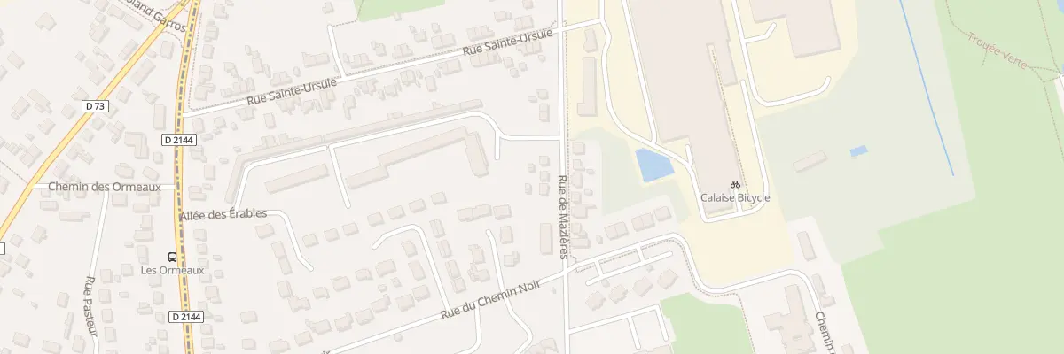 Plan du 148 Rue de Mazières à Bourges
