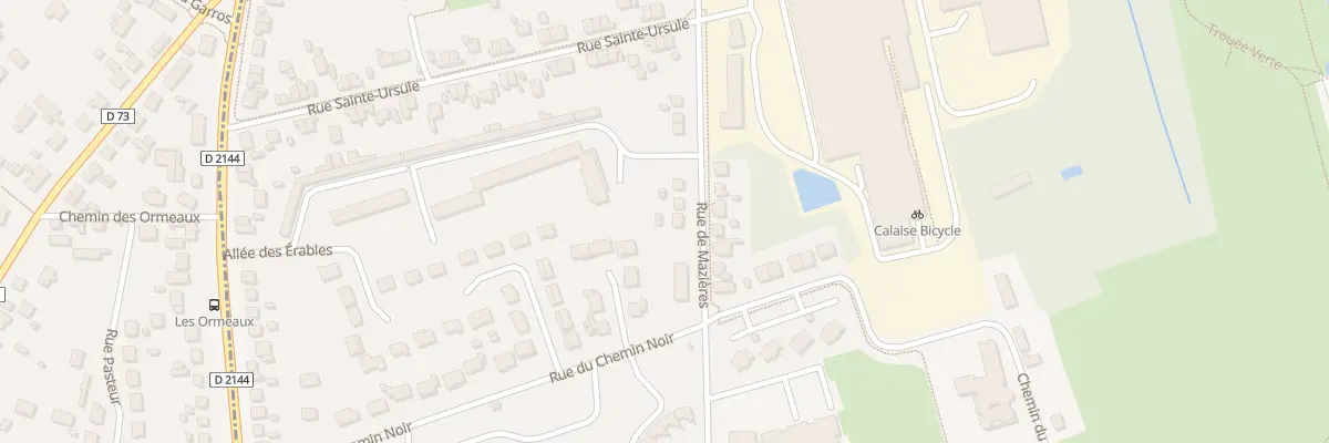 Plan du 150 Rue de Mazières à Bourges