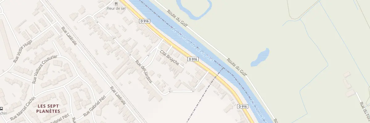 Plan du 73 Rte de Bergues à Cappelle-la-Grande