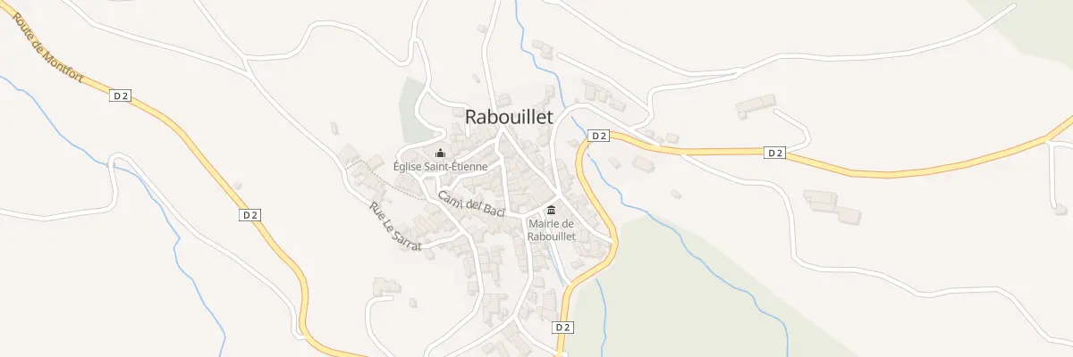 Plan du 3 Rue Las Sitges à Rabouillet