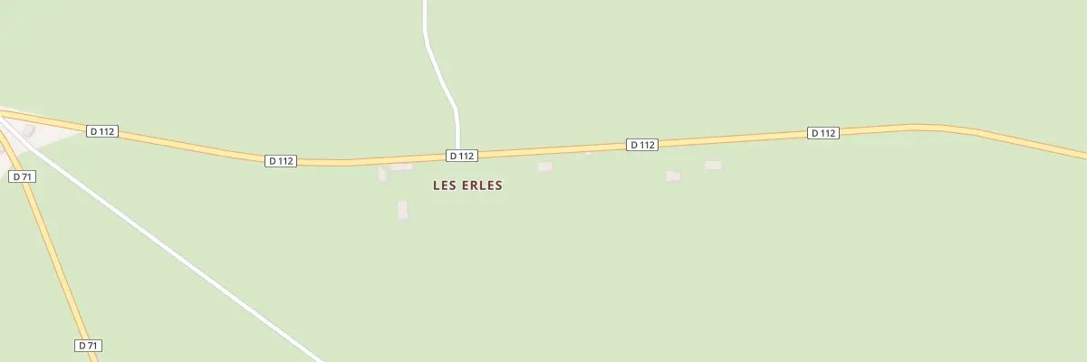 Plan du 8 Les Erles à Viplaix