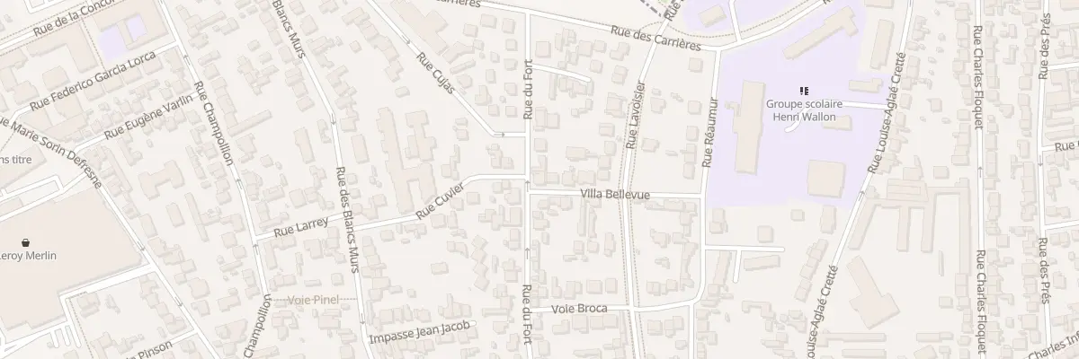 Plan du 44 Rue du Fort à Vitry-sur-Seine