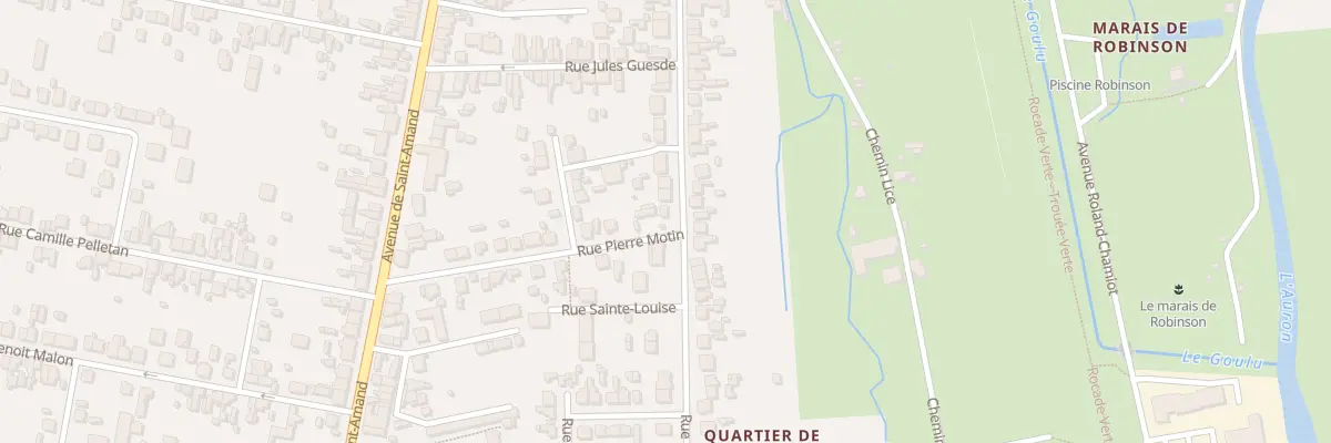Plan du 74 Rue de Mazières à Bourges