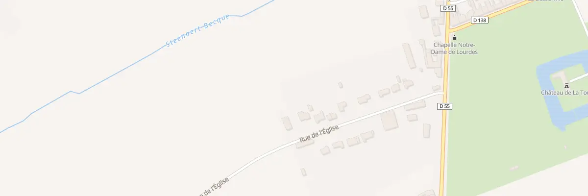 Plan du 216 Rue de l’Eglise à Noordpeene