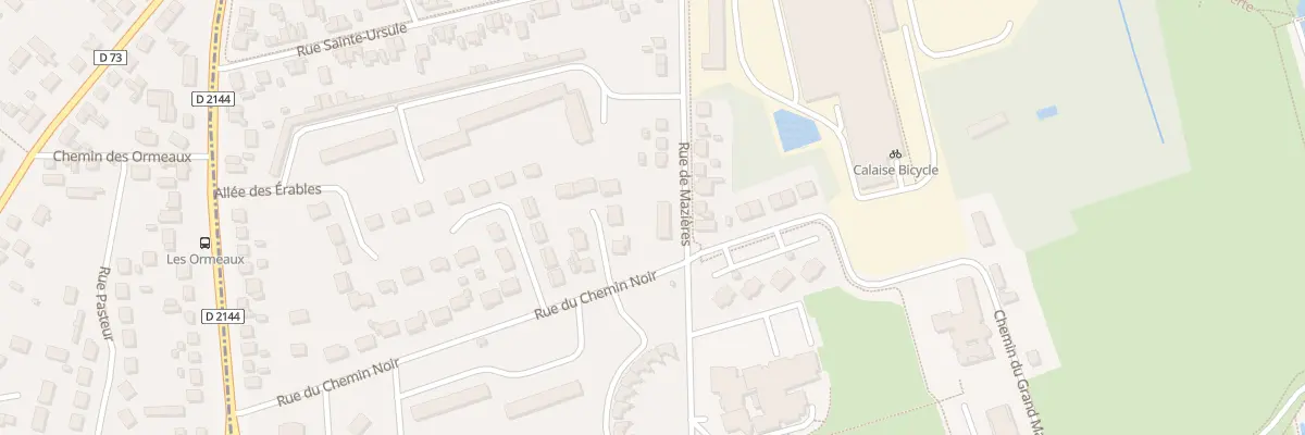 Plan du 152 Rue de Mazières à Bourges