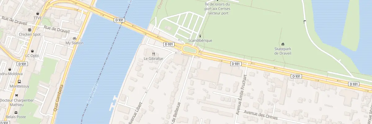Plan du 67 Av de Bellevue à Draveil