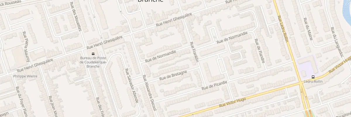 Plan du 22 Rue de Normandie à Coudekerque-Branche