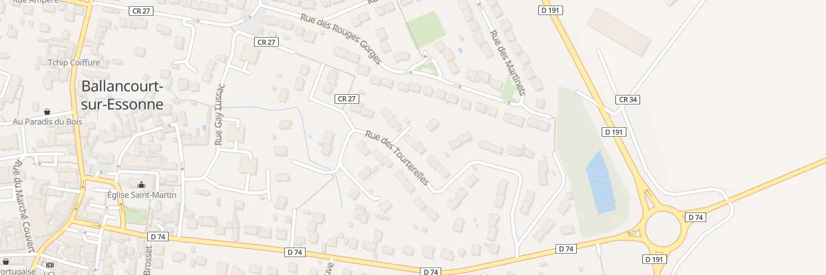 Plan du 28 Rue des Tourterelles à Ballancourt-sur-Essonne