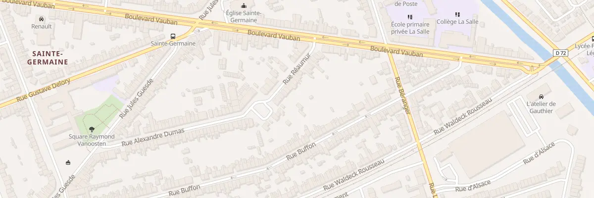 Plan du 29 Rue Réaumur à Coudekerque-Branche