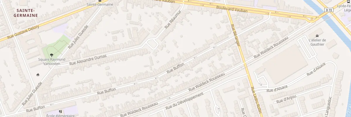 Plan du 141 Rue Buffon à Coudekerque-Branche
