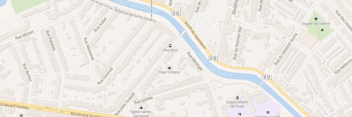 Plan du 246 Rue Jules Guesde à Coudekerque-Branche