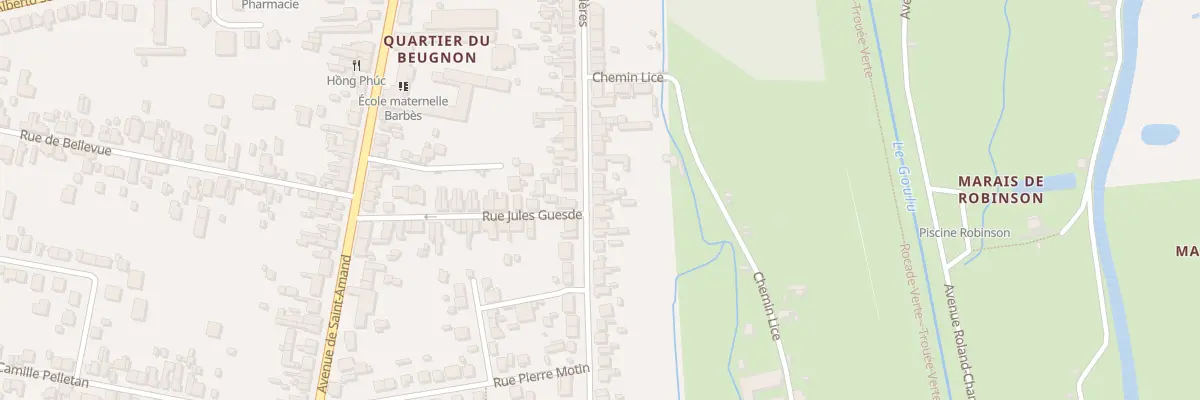 Plan du 43B Rue de Mazières à Bourges