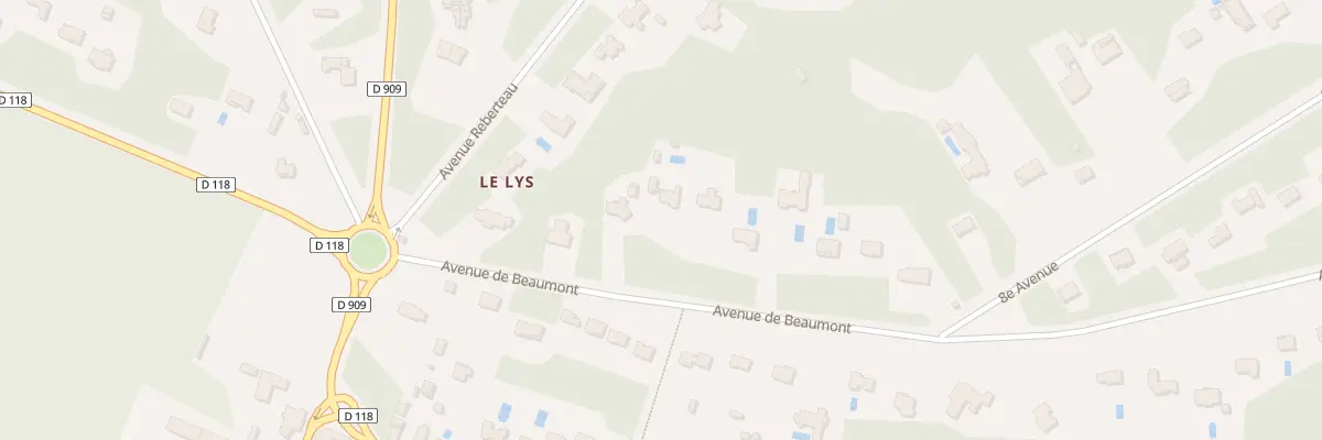 Plan du 7 Av de Beaumont à Lamorlaye