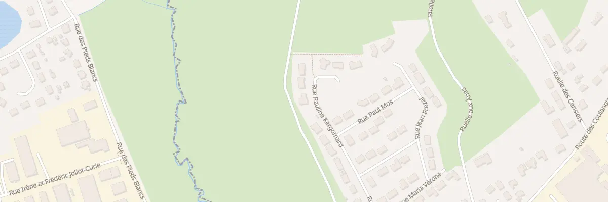 Plan du 29 Rue Pauline Kergomard à Bourges