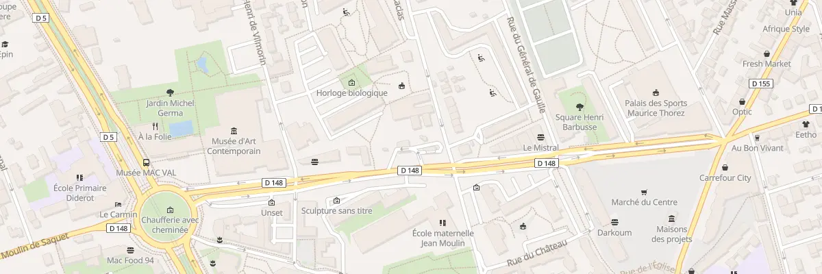 Plan du 29 Rue Germain Defresne à Vitry-sur-Seine