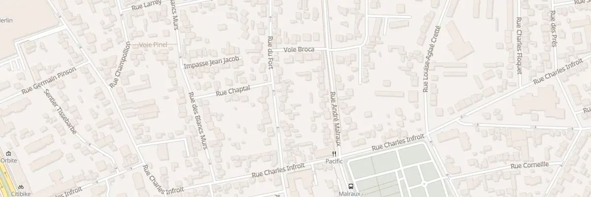 Plan du 20 Rue du Fort à Vitry-sur-Seine
