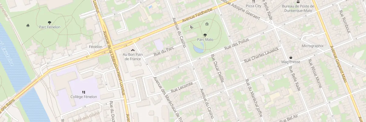 Plan du 15 Rue des Poilus à Dunkerque
