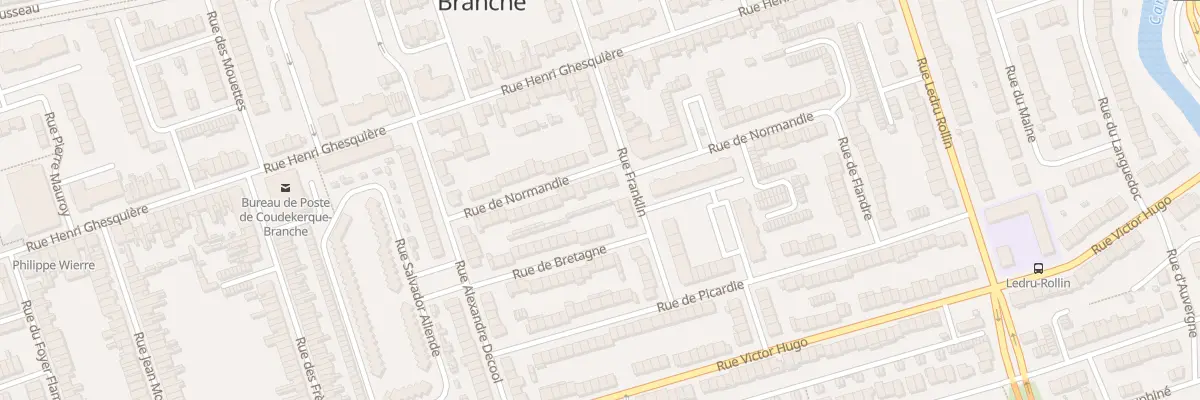 Plan du 30 Rue de Normandie à Coudekerque-Branche