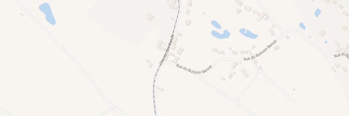 Plan du 28 Rue du Buisson Benoit aux Bordes