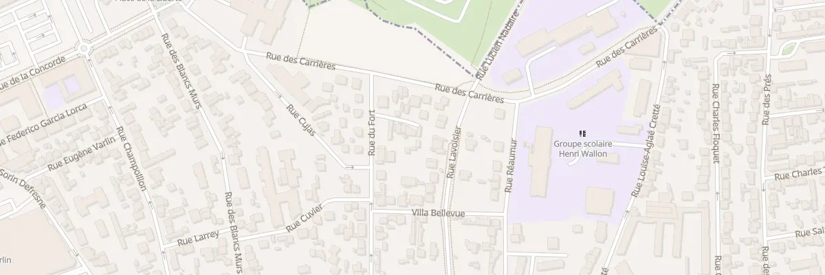 Plan du 56 Rue du Fort à Vitry-sur-Seine