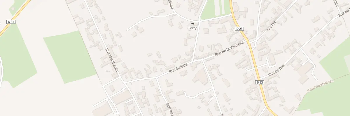 Plan du 8 Rue Galette à Beauquesne