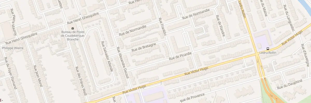 Plan du 22 Rue de Bretagne à Coudekerque-Branche