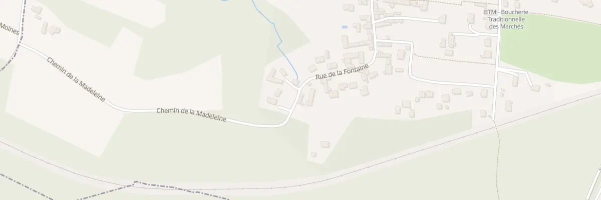 Plan du 65B Rue de la Fontaine à Seugy